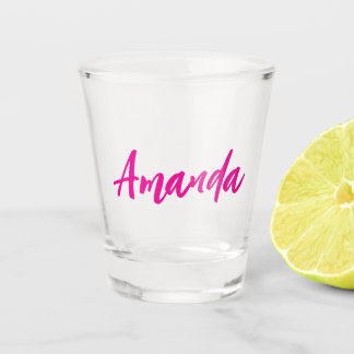 Persoonlijke Aangepaste Naam Bruid vrijgezellenfee Shot Glas