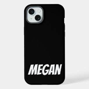Persoonlijke Aangepaste Naam Minimal iPhone Hoesje 15 Plus Case