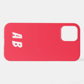 Persoonlijke aangepaste naam Minimale iPhone-cases iPhone Hoesje (Achterkant horizontaal)