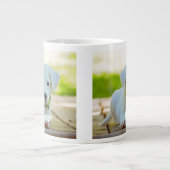 Persoonlijke aangepaste petfoto extra grote beker (Voorkant)