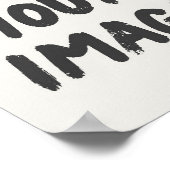 Persoonlijke aangepaste wandkunstposter poster (Hoek)
