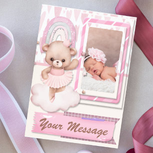 Persoonlijke Aankondiging van onze nieuwe baby