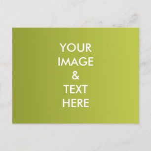Persoonlijke Aanpassing van Uw Eigen Foto Ansichtk Briefkaart