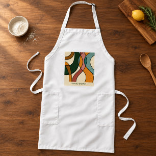 Persoonlijke Abstracte Familie Keuken Stijl Lang Schort