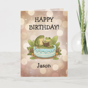 Persoonlijke achtergrond 1 Mossy the Toad Kaart