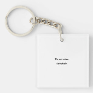 Persoonlijke Acryl Sleutelhanger