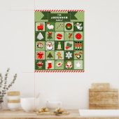 Persoonlijke Adventskalender Poster (Keuken)