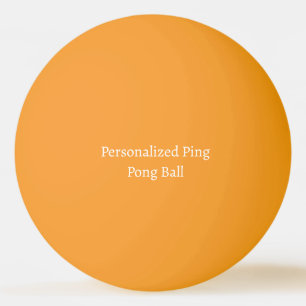 Persoonlijke Afmetingen 1,57" Glow Donkergeel Pingpongballen