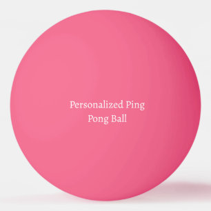 Persoonlijke Afmetingen 1,57" Roze Pingpongballen