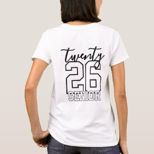 Persoonlijke afstudeerklas van jaar t-shirt