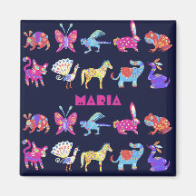 Persoonlijke Alebrije Mexicaanse dieren Folk Art