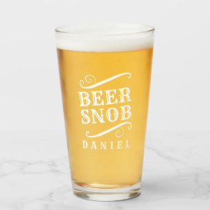 Persoonlijke Ambachtelijke Bierdrinker Bier Snob Glas