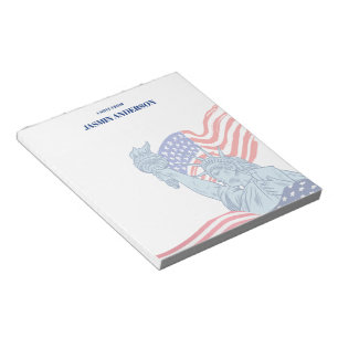 Persoonlijke Amerikaanse Vlag Patriottische VS Notitieblok