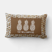 Persoonlijke ananas kussen (Achterkant)