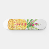Persoonlijke Ananas Skateboard (Horizontaal)