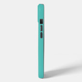 Persoonlijke Aqua Case-Mate iPhone Case (Achterkant / Links)