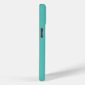 Persoonlijke Aqua Case-Mate iPhone Case (Achterkant / Rechts)