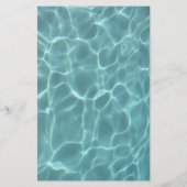 Persoonlijke Aqua Green Swimming Pool Foto (Achterkant)