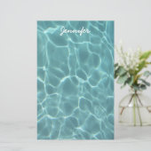 Persoonlijke Aqua Green Swimming Pool Foto (Staand voorkant)