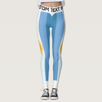 Persoonlijke Argentina-voetbalfan Leggings