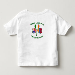 Persoonlijke Armenië Ierland VS Shamrock Kinder Shirts