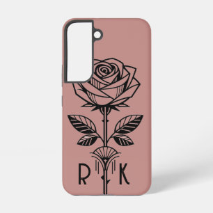 Persoonlijke Art Deco Roze Hoesje - Samsung Samsung Galaxy Hoesje