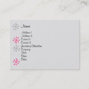 Persoonlijke assistent visitekaartje