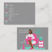 Persoonlijke assistent visitekaartje (Voorkant / Achterkant)