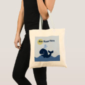 Persoonlijke ate hoy maate/walvis/zeilboot Canvas  Tote Bag (Voorkant (product))