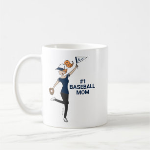 Persoonlijke Avatar #1 Baseball Mok van de Koffie