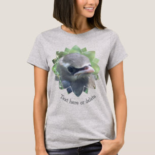Persoonlijke Baby Cedar Waxwing Vogel Natuur T-shirt