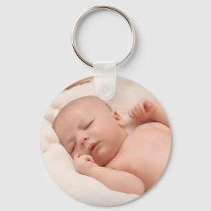 Persoonlijke Baby-foto-Sleutelhanger Sleutelhanger