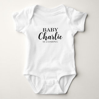 PERSOONLIJKE baby komt eraan Romper