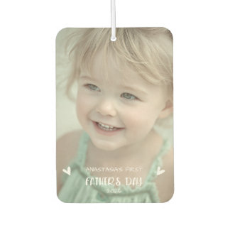 Persoonlijke babyfoto 1e Vaderdag Luchtverfrisser