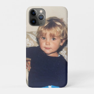 Persoonlijke babyfoto auto geurverfrisser iPhone 11 pro hoesje