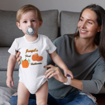 Persoonlijke Baby's Eerste Halloween Pompoen