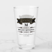 Persoonlijke Bachelor Party Glas (Achterkant)