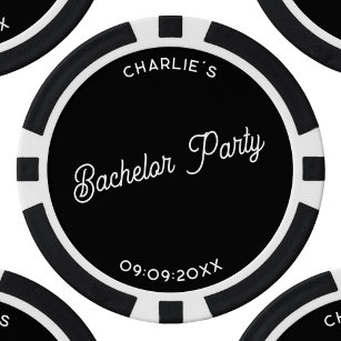 Persoonlijke Bachelor Party Poker Chips
