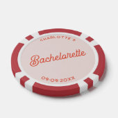 Persoonlijke Bachelorette Party Poker Chips (Enkel)