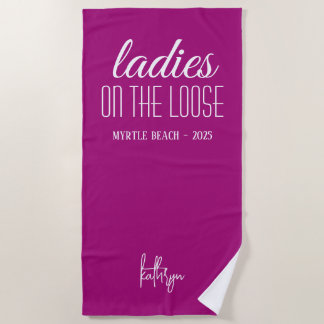 Persoonlijke badhanddoek voor dames
