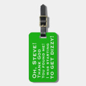 Persoonlijke Bagagelabels gevonden (Voorkant verticaal)