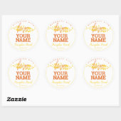 Persoonlijke Bakery Keuken Sticker (Vel)