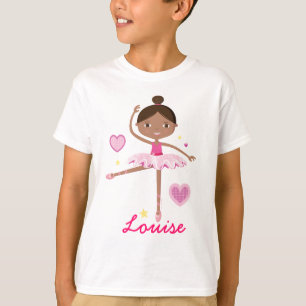 Persoonlijke Ballerina B T-shirt