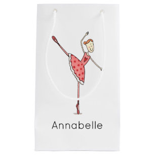 Persoonlijke Ballerina Balletdanseres Klein Cadeauzakje