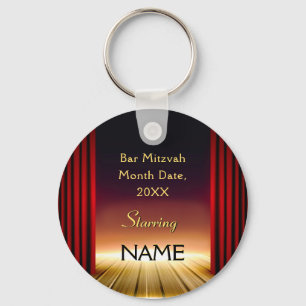 Persoonlijke Bar Mitzvah Party Favors Giveaways Sleutelhanger