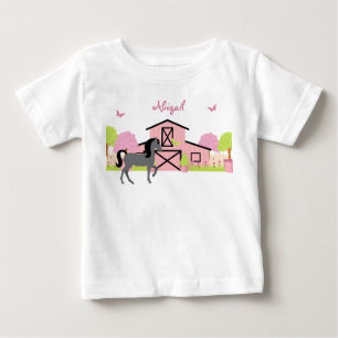 Persoonlijke Barn & Garden Horse T-Shirt