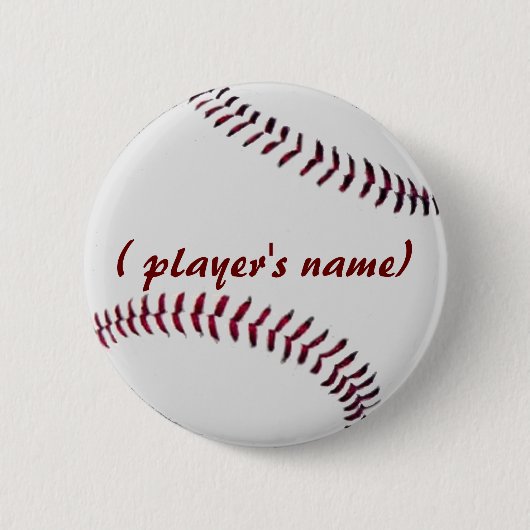 Persoonlijke Baseball Button (Voorkant)