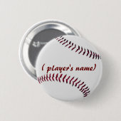 Persoonlijke Baseball Button (Voorkant /achterkant)
