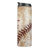 Persoonlijke Baseball Coach Gift Ideas, Baseball Thermosbeker (Geroteerd rechts)
