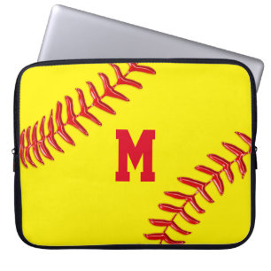 Persoonlijke Baseball-Hoesjes voor laptop 10 - 15 Laptop Sleeve